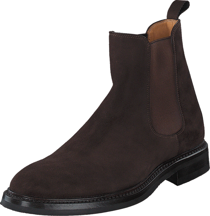 Oscar Jacobson - Prescott Dark Brown Suede