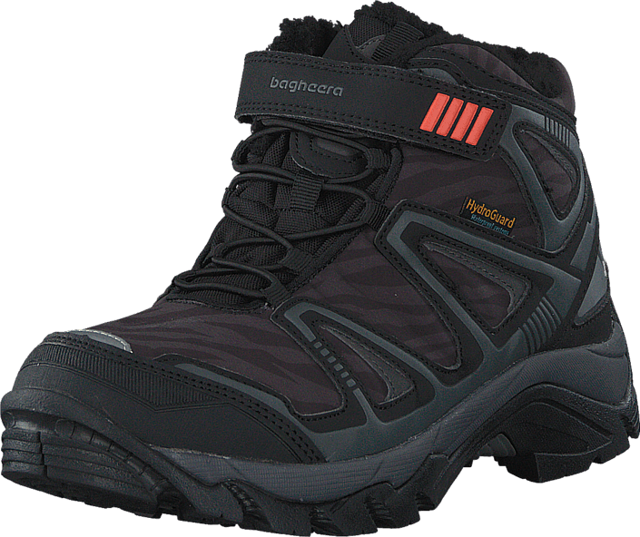 Bagheera - Atlas Waterproof Black/Dark Grey