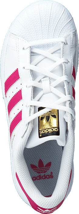 adidas Originals - Superstar Foundation C Ftwr White/Bold Pink/White