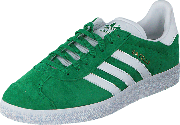 adidas Originals - Gazelle Green/White/Gold Met.