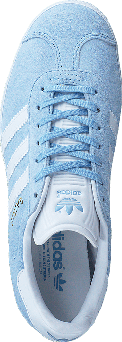 adidas Originals - Gazelle Clear Sky/White/Gold Met.