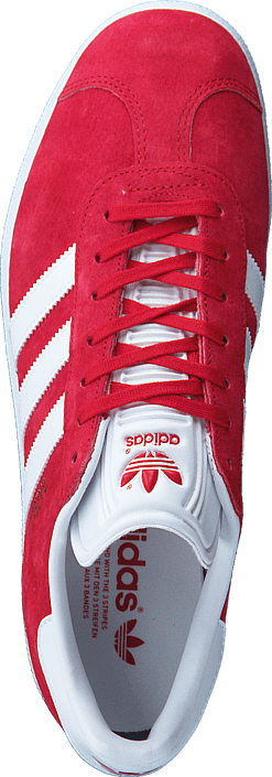 adidas Originals - Gazelle Scarlet/White/Gold Met