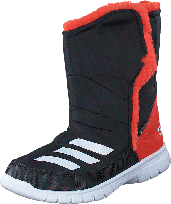 adidas Sport Performance - Lumilumi K Core Black/White/Bold Orange