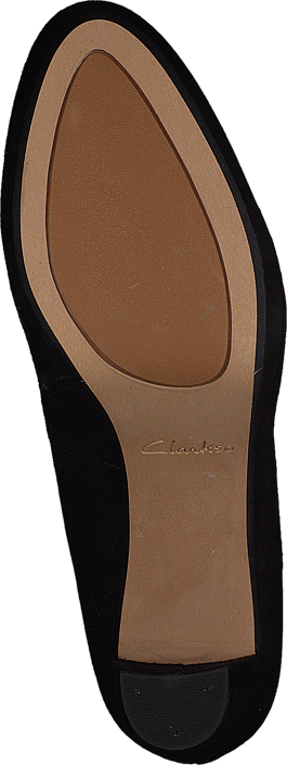 Clarks - Kendra Sienna Black suede