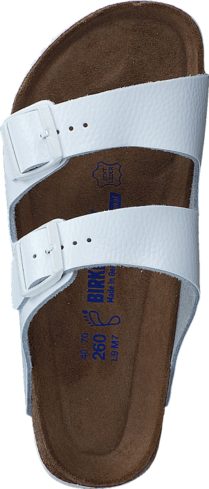 Birkenstock - Arizona SL Regular Soft Leather White