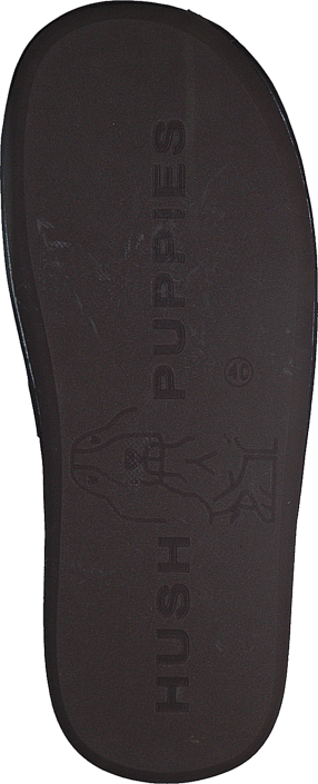 Hush Puppies - Leather Slipper BROWN