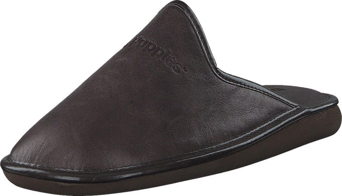 Hush Puppies - Leather Slipper BROWN