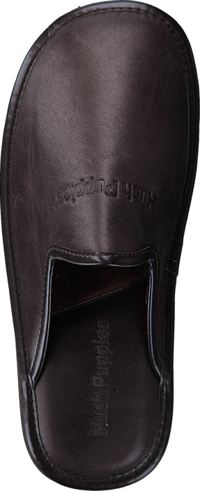 Hush Puppies - Leather Slipper BROWN
