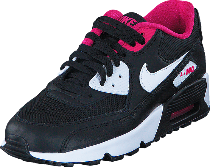 Nike - Air Max 90 Mesh Gg Black/White/Vivid Pink