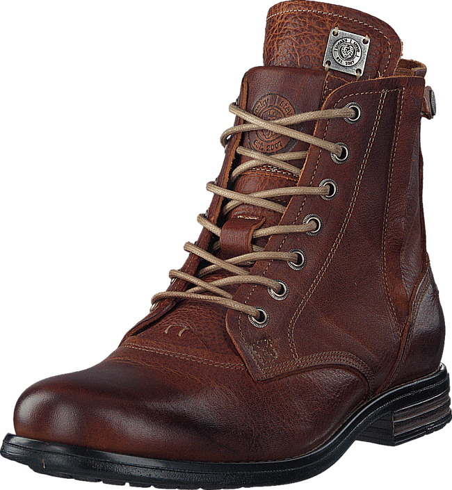 Sneaky Steve - Kingdom Leather Shoe COGNAC