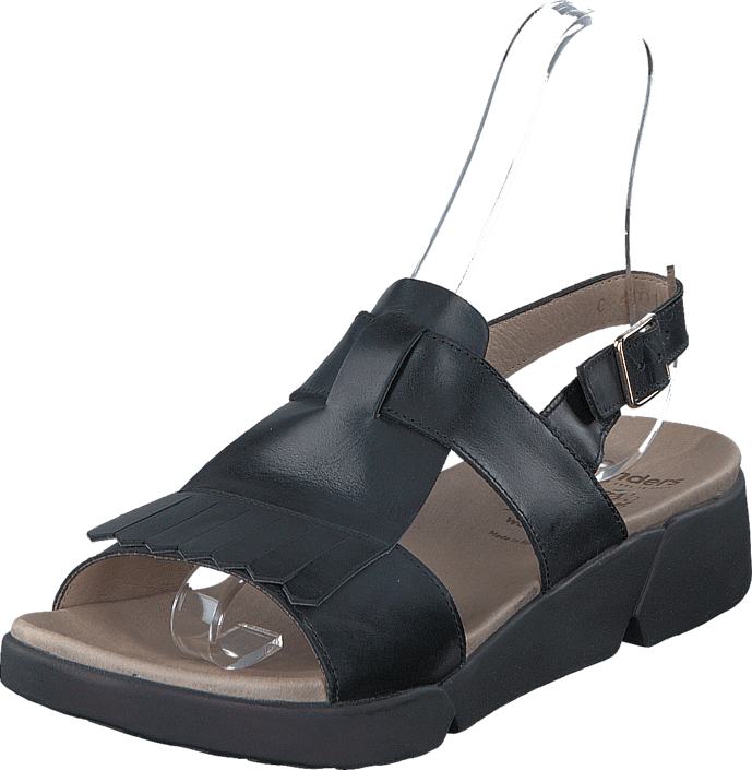 Footway SE - Wonders C-4401 Pergamena Negro, Skor, Sandaler & Tofflor, Remsandaler, Blå, Grå, 1097.00 Footway SE - Wonders C-4401 Pergamena Negro, Skor, Sandaler & Tofflor, Remsandaler, Blå, Grå, 1097.00