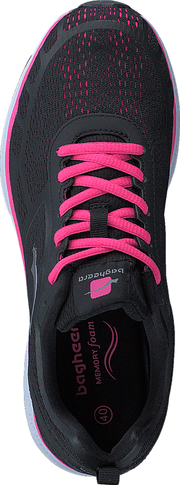 Bagheera - Eclipse Memory Foam Black/Cerise