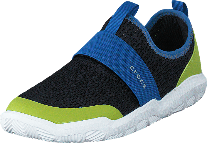 Crocs - Swiftwater Easy-on Shoe K Black/Ocean
