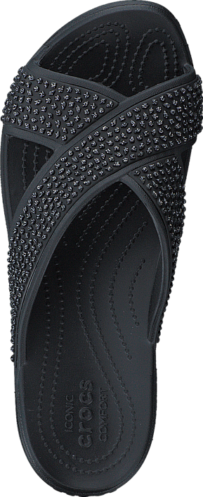 Crocs - Sloane Embellished Xstrap Black/Black