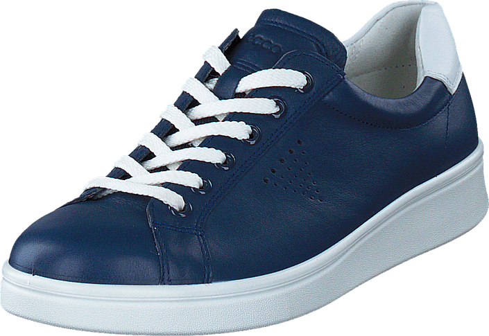 Ecco - 218033 Soft 4 True Navy/ White