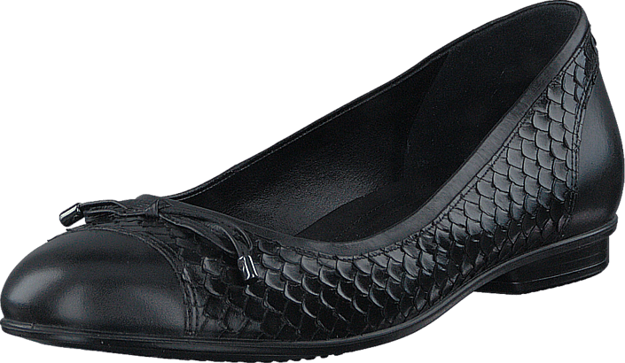 Ecco - 265503 Touch Ballerina Black/ Black