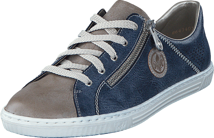 Rieker - L0946-43 Steel/Jeans