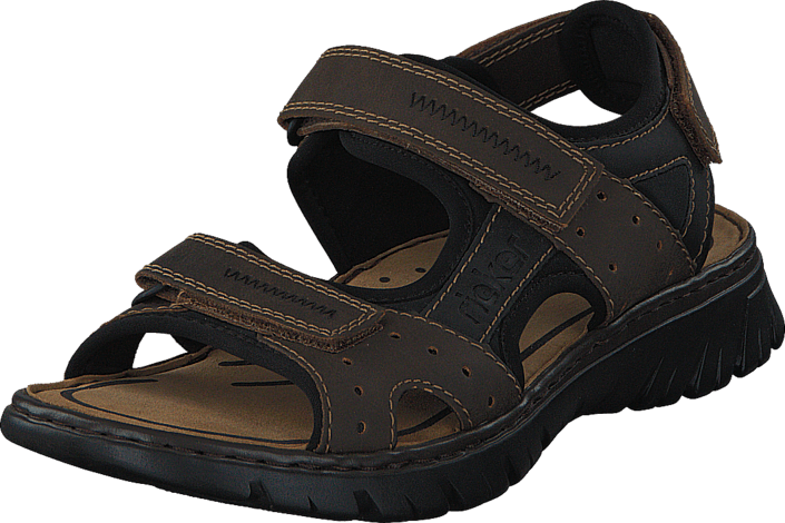 Rieker - 26757-25 Tobacco/Black
