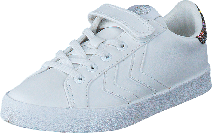 Hummel - Deuce Court Glitter JR White