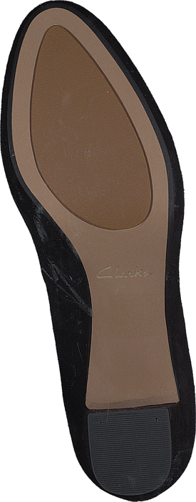 Clarks - Kelda Hope Black Suede