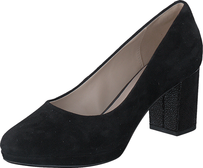 Clarks - Kelda Hope Black Suede