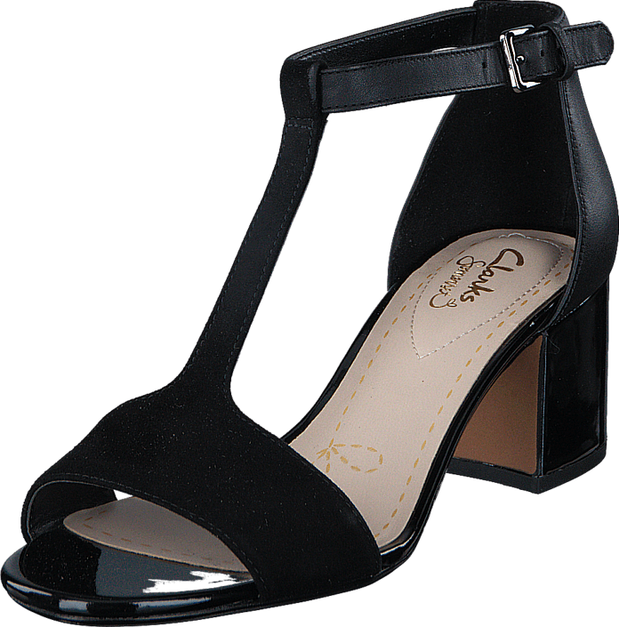 Clarks - Barley Belle Black Combi Lea