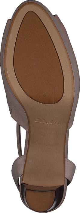 Clarks - Kendra Charm Nude Suede
