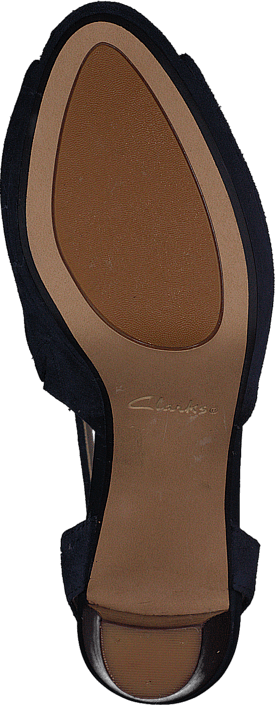 Clarks - Kendra Charm Navy Suede