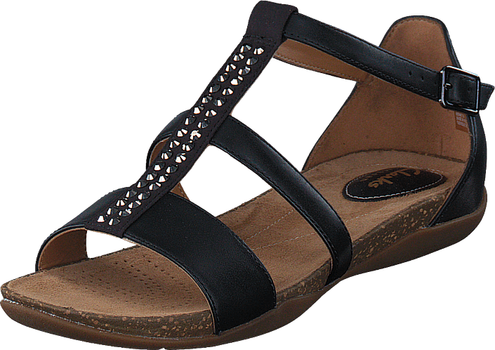 Clarks - Autumn Fresh Black Combi Lea