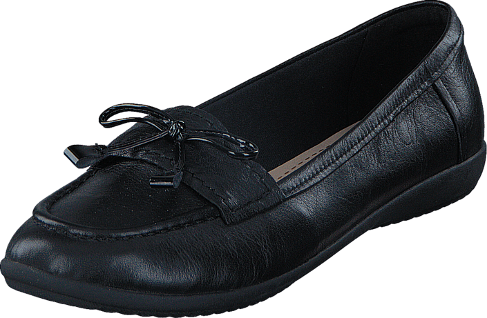 Clarks - Feya Bloom Black Leather