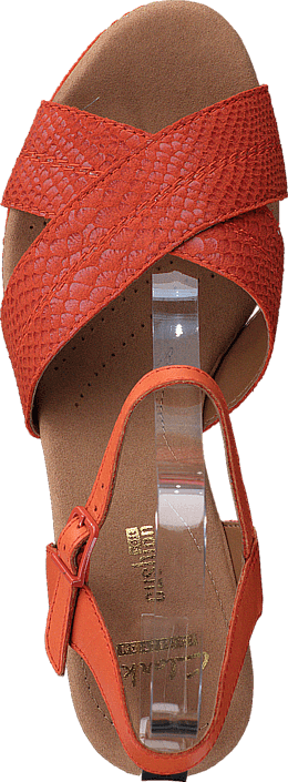 Clarks - Helio Latitude Orange Leather