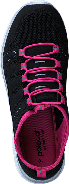 Polecat 435-1311 Memory Foam Insock Black/Fuchsia Polecat 435-1311 Memory Foam Insock Black/Fuchsia