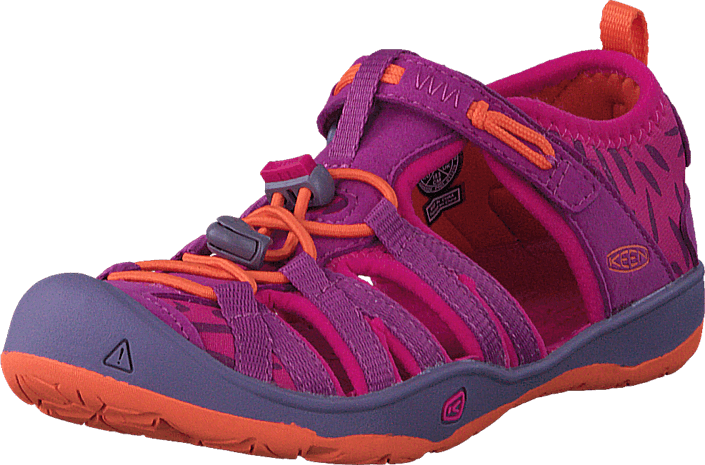 Keen - Moxie Sandal Children Purple Wine/Nasturtium