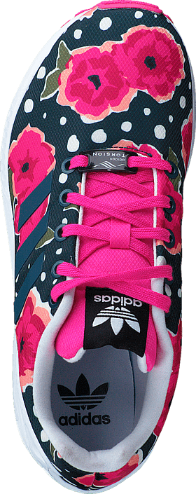 adidas Originals - Zx Flux J Shock Pink/ Ftwr White