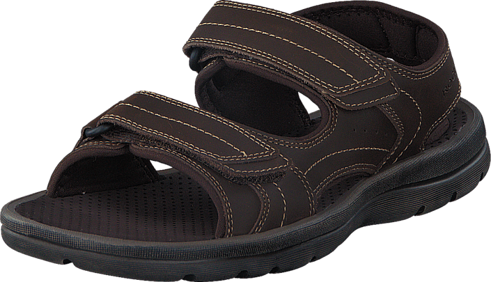 Rockport - Gyks Dble Velcro Dk Brown