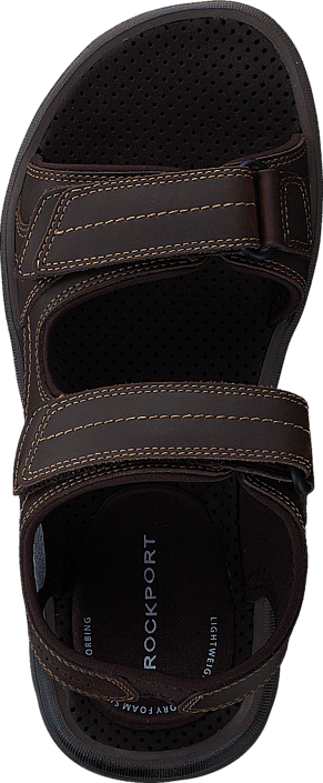 Rockport - Gyks Dble Velcro Dk Brown