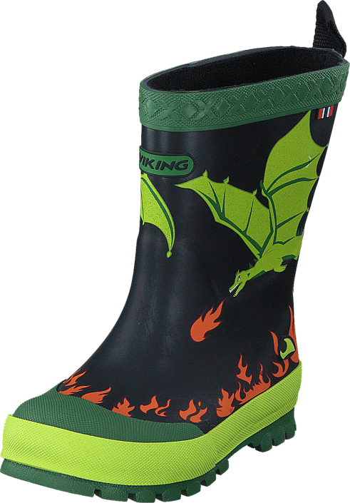 Viking - Drage Black/Lime