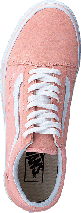 Vans - UA Old Skool Suede Canvas Peach/White