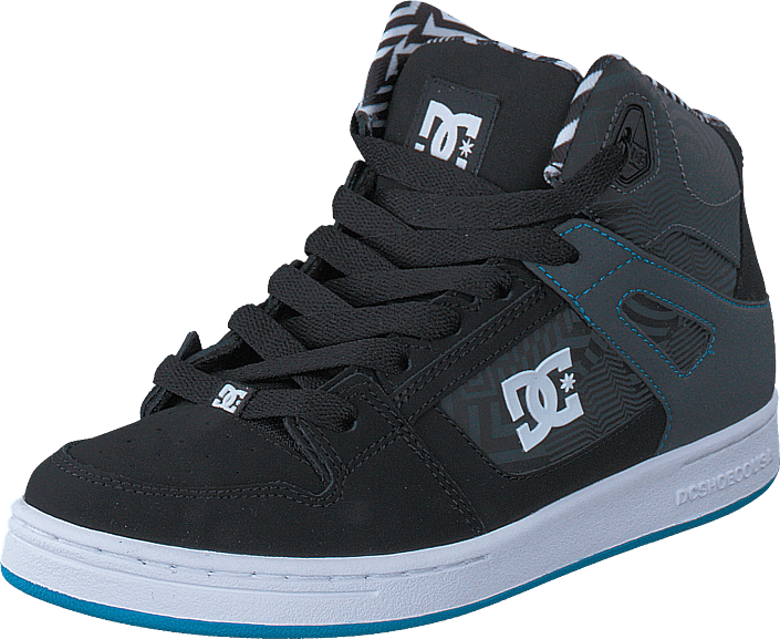 DC Shoes - Rebound KB B Shoe Black/White/Blue