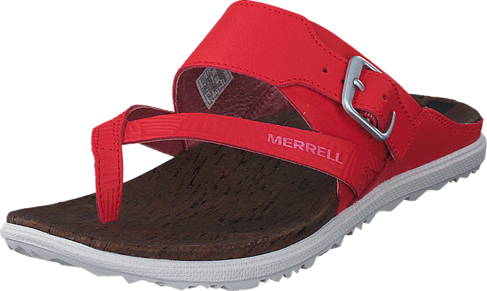 Merrell - Around Town Thong Buckle Print Firey Red