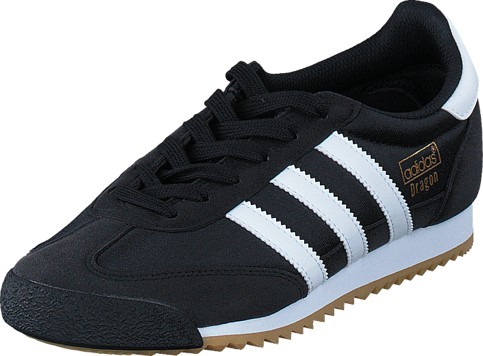 adidas Originals - Dragon Og Core Black/Ftwr White/Gum 3