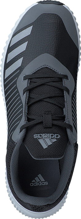 adidas Sport Performance - Fortarun K Core Black/Silver Met./Onix