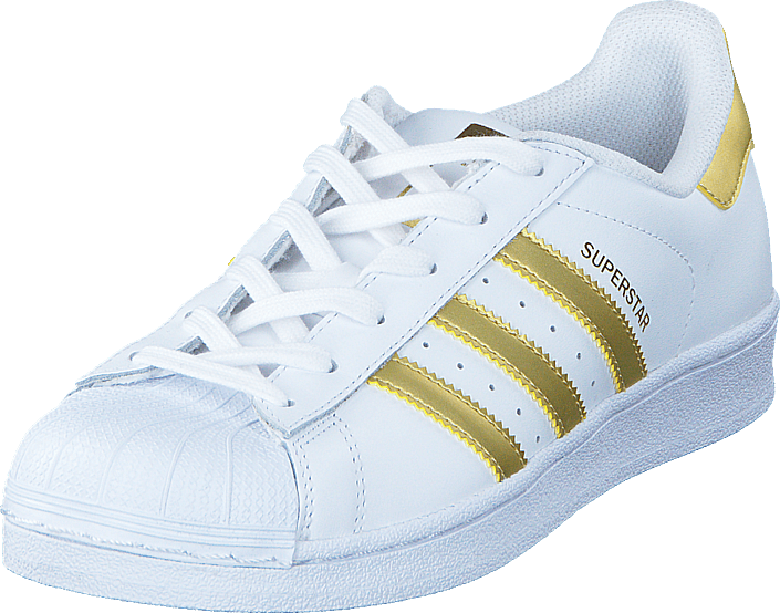 adidas Originals - Superstar J Ftwr White/Gold Met./Gold Met.