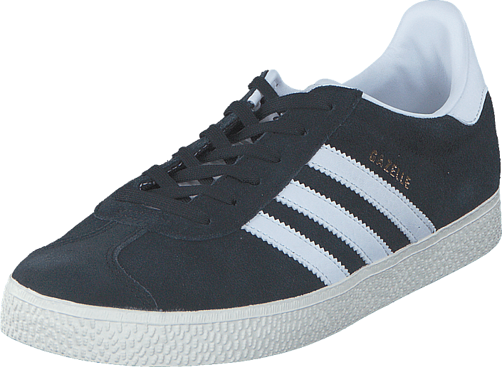adidas Originals - Gazelle J Core Black/Ftwr White/Gold Met