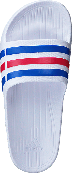 adidas Sport Performance - Duramo Slide White/True Blue/Red S09