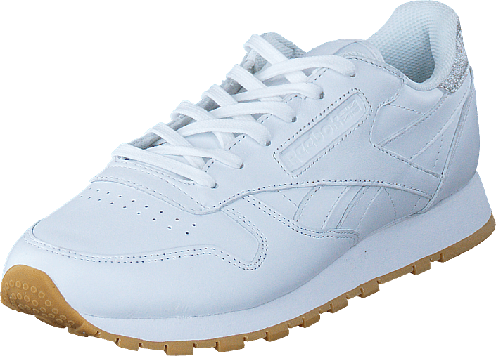 Reebok Classic - CL Lthr Met Diamond White/Gum