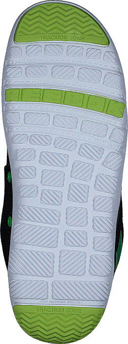 Reebok Classic - Ventureflex Chase II Black/Bottle Green/Kiwi Green/