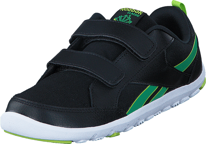 Reebok Classic - Ventureflex Chase II Black/Bottle Green/Kiwi Green/