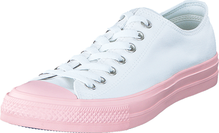Converse - Chuck Taylor All Star II Ox White/ Vapor Pink