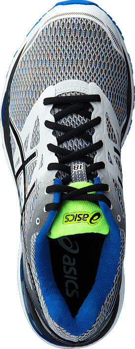 Asics Gel Cumulus 18 White/Black/Electric Blue Asics Gel Cumulus 18 White/Black/Electric Blue